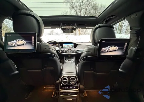 2018 Mercedes-Benz S Mercedes-Maybach S560 4Matic из США, поврежденный, VIN WDDUX8GB2JA351299